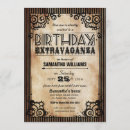 Search for steampunk birthday invitations Antique