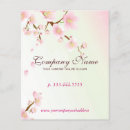 Search for blossoming flyers White