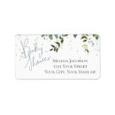 Search for shower return address labels Minimal