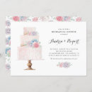 Search for blush rehearsal dinner invitations Boho