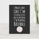Search for funny baseball cards Catcher