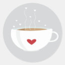 Search for cute coffee cup stickers Latte