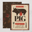 Search for vintage pig roast invitations Party
