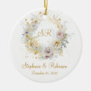 Search for newlywed wedding christmas tree decorations Floral