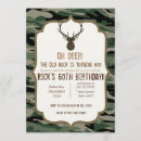 Search for oh deer invitations Camouflage