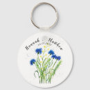 Search for cornflower blue key rings Cornflowers