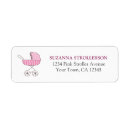 Search for baby pram return address labels Girl