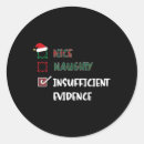 Search for evidence stickers Merry christmas