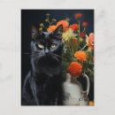 Search for vintage cat paintings postcards Retro