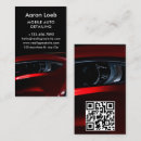 Search for auto parts business cards Repair service car parts