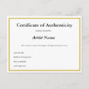 Search for certification postcards Certificate