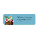 Search for beach party return address labels Summer