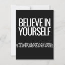 Search for believe in yourself postcards Motivation