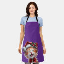 Search for christmas cat aprons Festive