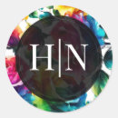 Search for rainbow wedding stickers Bold