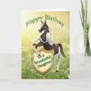 Search for horse for daughter birthday cards Equine