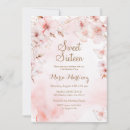 Search for red cherry blossoms invitations Sakura