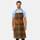 Search for brown stripe long aprons For him