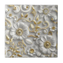 Search for gold texture tiles Botanical