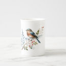 Search for songbirds mugs Botanical illustration