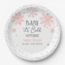 Search for pink snowflake plates Snowflakes