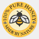 Search for pure honey stickers Yellow