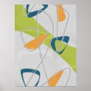 Search for vintage abstract posters Mid century