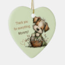 Search for thank you christmas tree decorations Ceramic