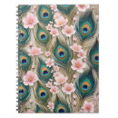 Search for peacock feathers notebooks Modern