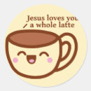 Search for love you a latte stickers Kawaii