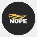 Search for nope stickers Political