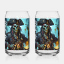 Search for pirate beer glasses Skeleton