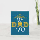 Search for for dad 70th birthday cards Happy