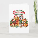 Search for dog lovers christmas cards Golden retriever