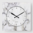 Search for grey marble clocks Elegant