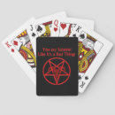 Search for satan playing cards Pentagram