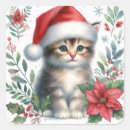 Search for santa hat christmas stickers Xmas