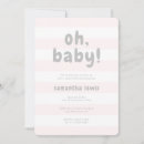 Search for grey stripe invitations Simple