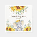 Search for sunflower napkins Yellow floral