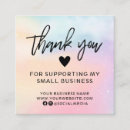 Search for rainbow business cards Minimalist