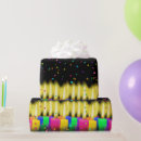 Search for black birthday wrapping paper Celebration