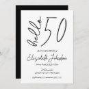 Search for classy seasonal invitations Black and white