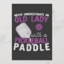 Search for pickleball player invitations Vintage