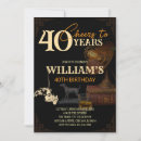 Search for cigar party invitations Sophisticated