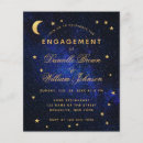 Search for golden sky invitations Starry night