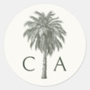 Search for tropical monogram stickers Initials