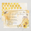 Search for honey bee bridal shower invitations Floral