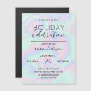 Search for pastel christmas invitations Snowflakes