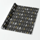 Search for black white and gold wrapping paper Tree