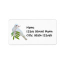 Search for peace dove return address labels White
